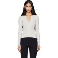 FLORE Gray Iman Longsleeve T-shirt 262924F110029