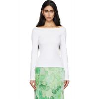 FLORE White Steffi Longsleeve T-shirt 262924F110050