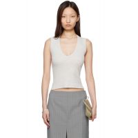 FLORE Gray Dewi Tank Top 262924F111041