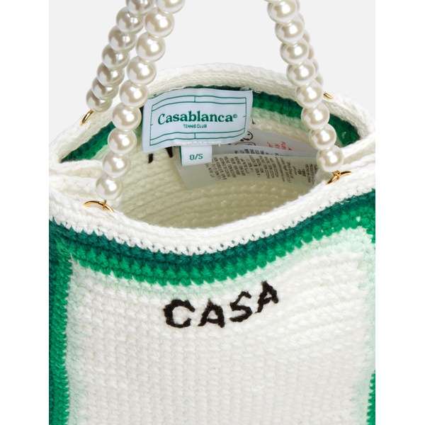  카사블랑카 Casablanca COTTON MINI CROCHET BAG 911970