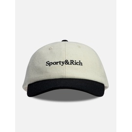 스포티 앤 리치 Sporty & Rich Serif Logo Wool Hat 902903