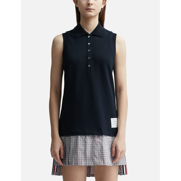 톰브라운 톰브라운 Thom Browne Polo Mini Dress with Pleated Skirt 915981