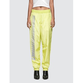 T By 알렉산더 왕 Alexander Wang Washed Nylon Pant With Reflective Print Detail 249337
