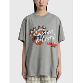 Maison Kitsune Bill Rebholz Handwriting Easy T-Shirt 874470