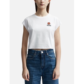 Kenzo Boke Flower Crest Micro-Embroidered T-shirt 912343