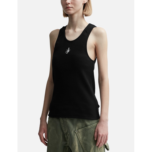  JW 앤더슨 JW Anderson TANK TOP WITH ANCHOR LOGO EMBROIDERY 921600