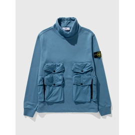스톤아일랜드 Stone Island Cotton Fleece Sweatshirt 305684