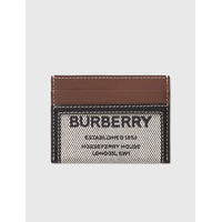 버버리 Burberry Horseferry Print Cotton Canvas and Leather Card Case 874941