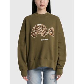 팜엔젤스 Palm Angels Leopard Bear Sweatshirt 303364