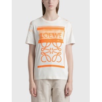 로에베 Loewe Anagram Print T-shirt 873412