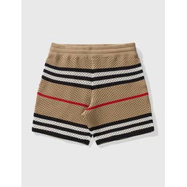 버버리 Burberry Icon Stripe Pointelle Knit Shorts 868091