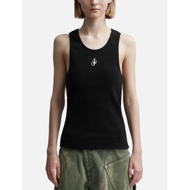 JW 앤더슨 JW Anderson TANK TOP WITH ANCHOR LOGO EMBROIDERY 921600
