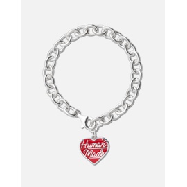Human Made Heart Silver Bracelet 914335