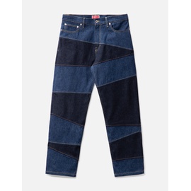 Kenzo Dazzle Stripe Loose Jeans 914844