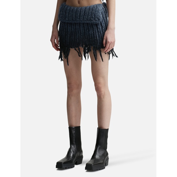  미스비헤이브 Misbhv Coated Bulky Knitted Mini Skirt 916731