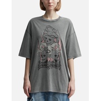 아크네 스튜디오 Acne Studios Print T-shirt - Relaxed Fit 918041