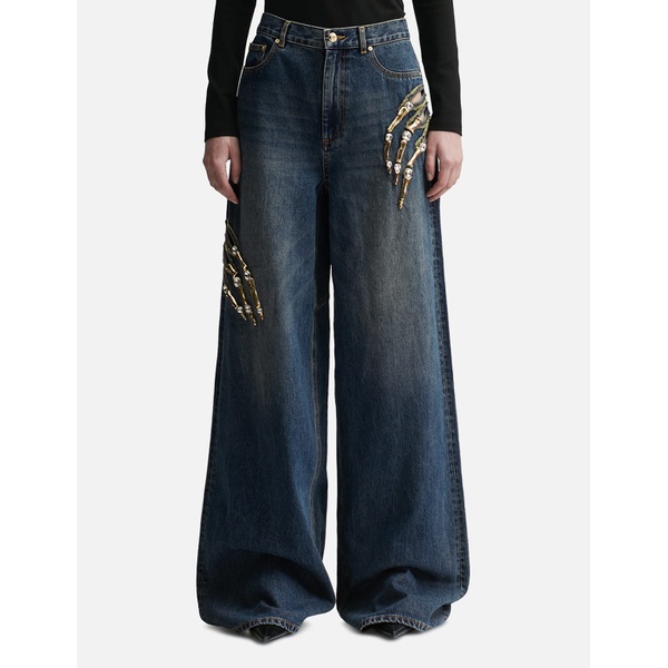  Area Claw Cut-Out Relaxed Jeans 903315