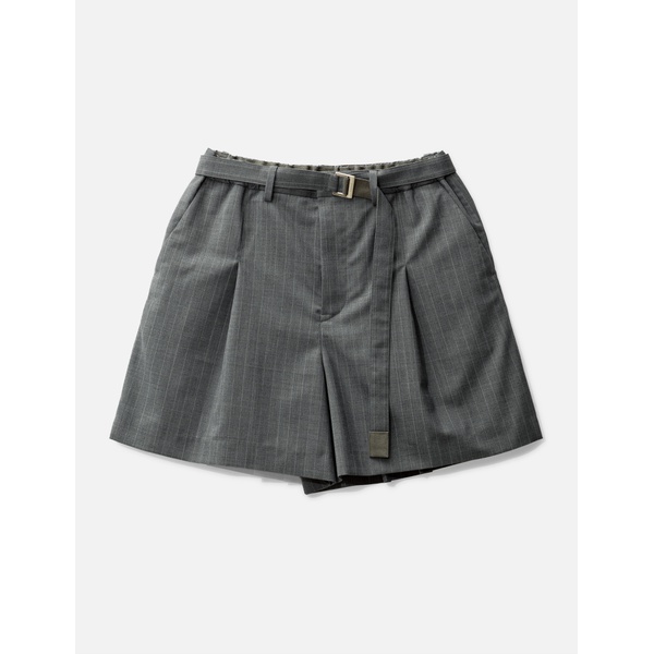  사카이 Sacai Chalk Stripe Shorts 912206