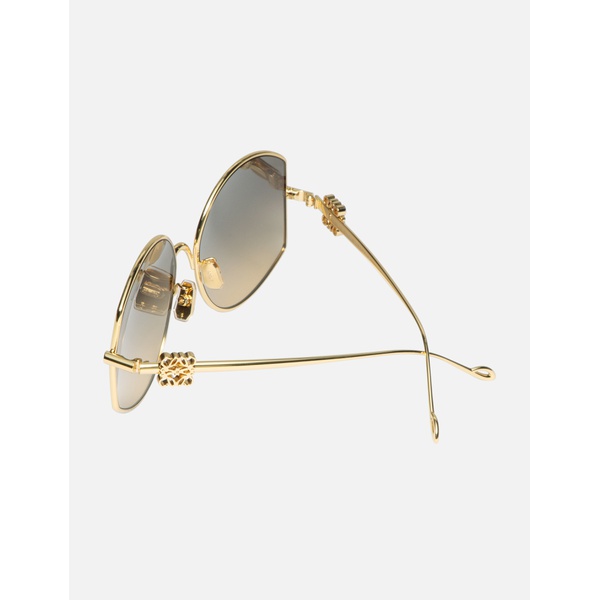 로에베 로에베 Loewe Oversized Metal Sunglasses 912823