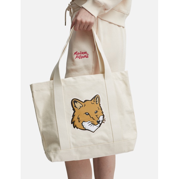 메종키츠네 Maison Kitsune Fox Head Tote Bag 914003