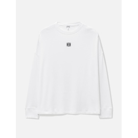 로에베 Loewe Oversized Fit Long Sleeve T-shirt 916861