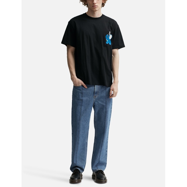  JW 앤더슨 JW Anderson Chain Link Slim Fit Jeans 884205