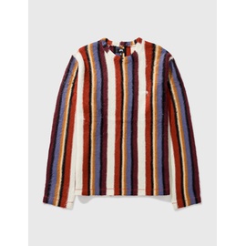 Stussy Vertical Striped Knit Crew 305832