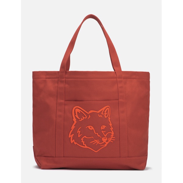 메종키츠네 Maison Kitsune Bold Fox Head Large Tote Bag 904069