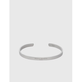 메종마르지엘라 Maison Margiela Slim Logo Cuff Bracelet 857706