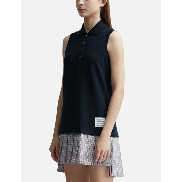 톰브라운 톰브라운 Thom Browne Polo Mini Dress with Pleated Skirt 915981