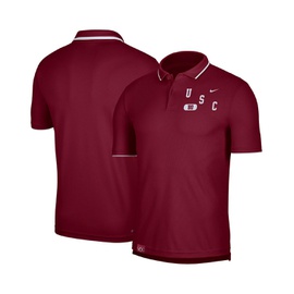 Nike Mens Cardinal USC Trojans Wordmark Performance Polo Shirt 15872532