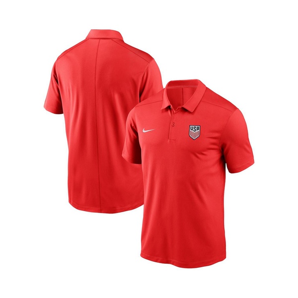 나이키 Nike Mens Red USMNT Victory Performance Polo Shirt 16189508