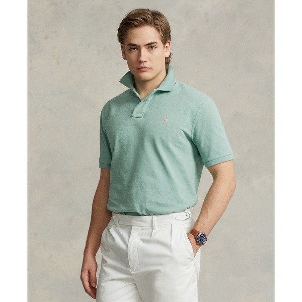 폴로랄프로렌 폴로 랄프 로렌 Polo Ralph Lauren Mens Cotton Custom Slim Fit Mesh Polo Shirt 15912907