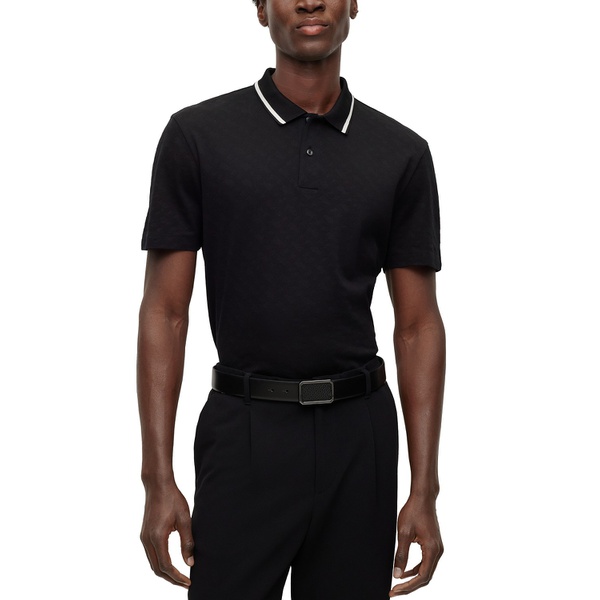 휴고보스 휴고 Hugo Boss Mens Regular-Fit Polo Shirt 15661776