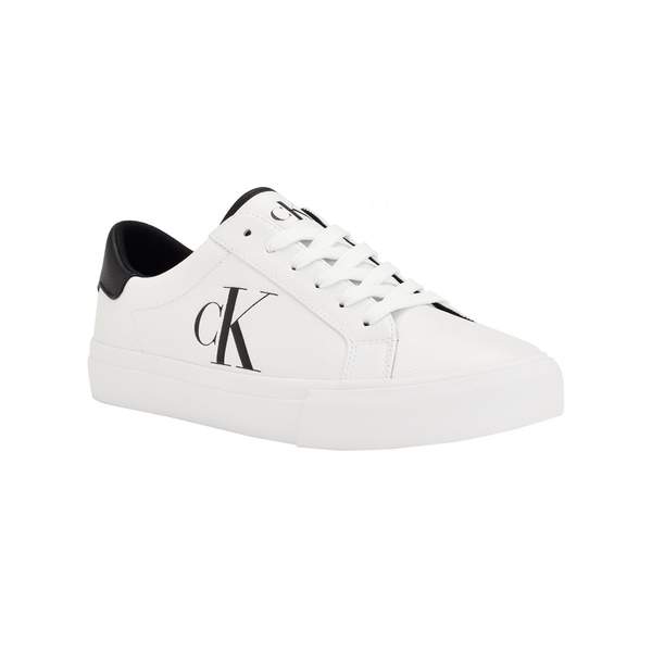 캘빈클라인 Calvin Klein Mens Rex Lace-Up Slip-On Sneakers 16251306