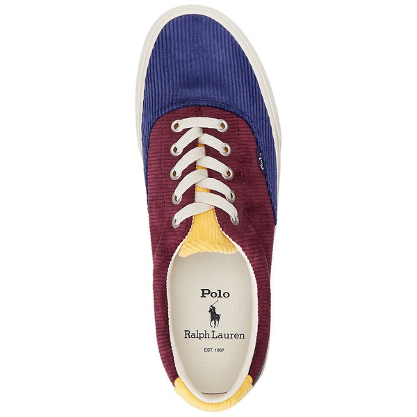폴로랄프로렌 폴로 랄프 로렌 Polo Ralph Lauren Mens Colorblocked Corduroy Sneakers 16299575