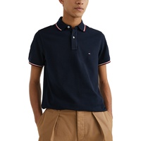 Tommy Hilfiger Mens Tipped Slim Fit Short Sleeve Polo Shirt 16455074