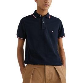 Tommy Hilfiger Mens Tipped Slim Fit Short Sleeve Polo Shirt 16455074