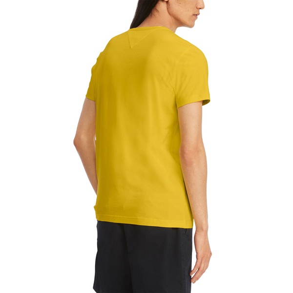 타미힐피거 Tommy Hilfiger Mens Stretch Cotton Slim-Fit T-Shirt 14607360