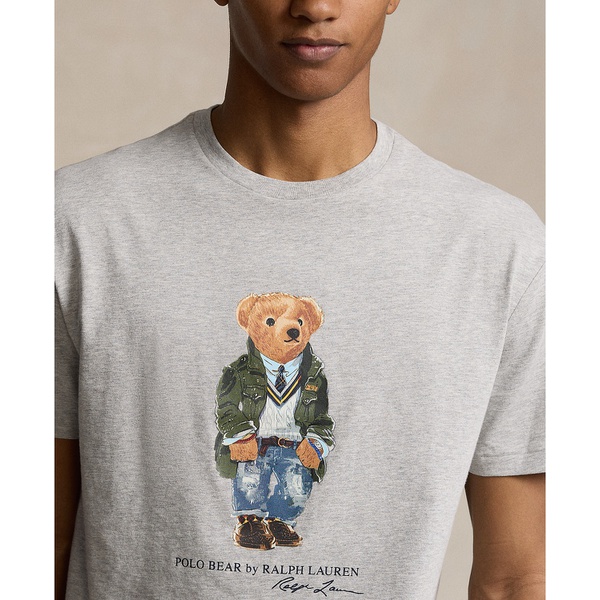 폴로랄프로렌 폴로 랄프 로렌 Polo Ralph Lauren Mens Classic-Fit Polo Bear Jersey T-Shirt 14725418