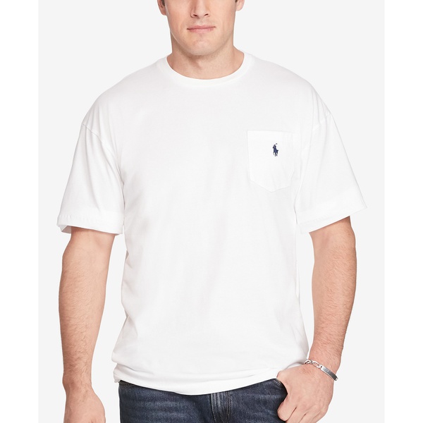 폴로랄프로렌 폴로 랄프 로렌 Polo Ralph Lauren Mens Big & Tall Crew-Neck Pocket T-Shirt 12837861