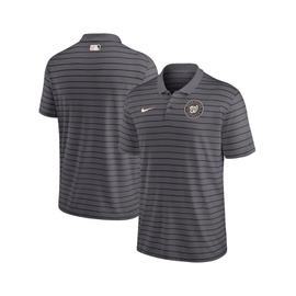 Nike Mens Charcoal Washington Nationals City Connect Victory Performance Polo Shirt 16139521