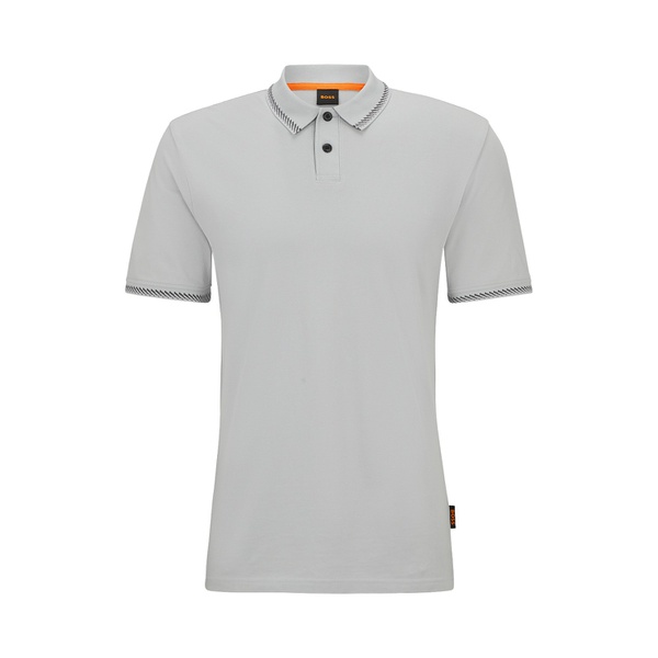 휴고보스 휴고 Hugo Boss Mens Contrast Detail Polo Shirt 15661766