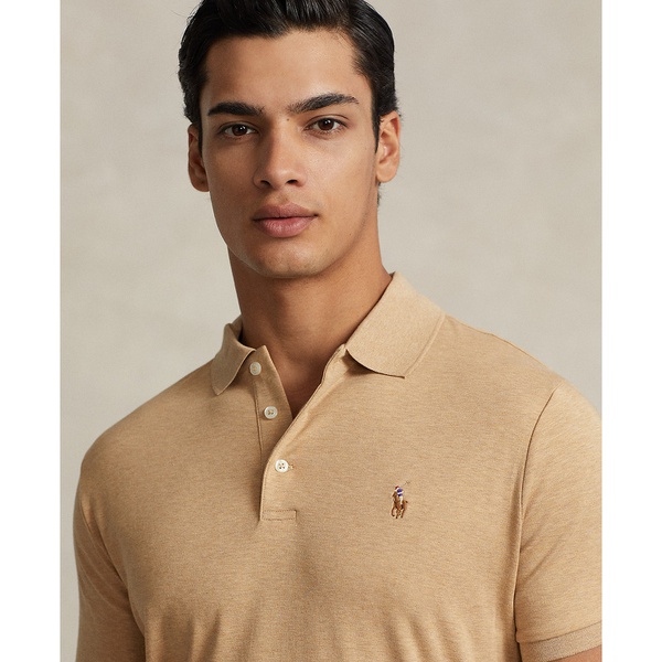 폴로랄프로렌 폴로 랄프 로렌 Polo Ralph Lauren Mens Custom Slim Fit Soft Cotton Polo Shirt 18029324