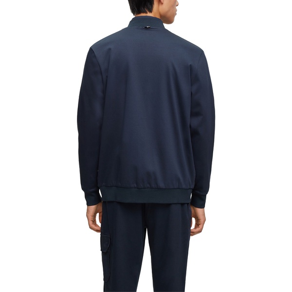 휴고보스 휴고 Hugo Boss Mens Detail Zip-Up Sweatshirt 16547684