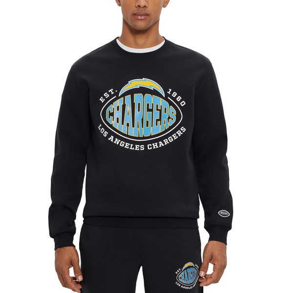 휴고보스 휴고 Hugo Boss Mens Boss x Los Angeles Chargers NFL Sweatshirt 16559743