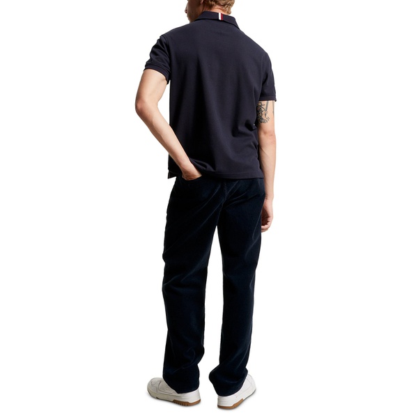 타미힐피거 Tommy Hilfiger Classic Fit Short-Sleeve Bubble Stitch Polo Shirt 16559932