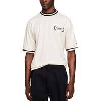 Tommy Hilfiger Mens Embroidered Laurel Logo Cotton T-Shirt 16917486