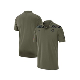 Nike Mens Olive Oregon Ducks 2023 Sideline Coaches Military-Inspired Pack Performance Polo Shirt 17461113