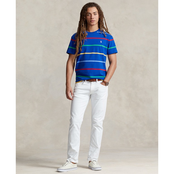 폴로랄프로렌 폴로 랄프 로렌 Polo Ralph Lauren Mens Classic-Fit Striped Jersey T-Shirt 16360732